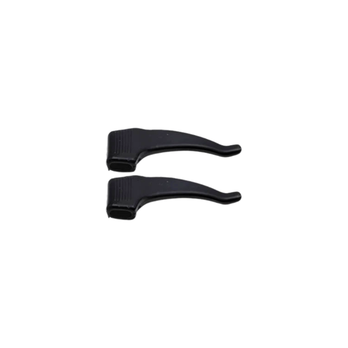 Two black Anti-Slip Eyeglass Ear Grips displayed on white background.